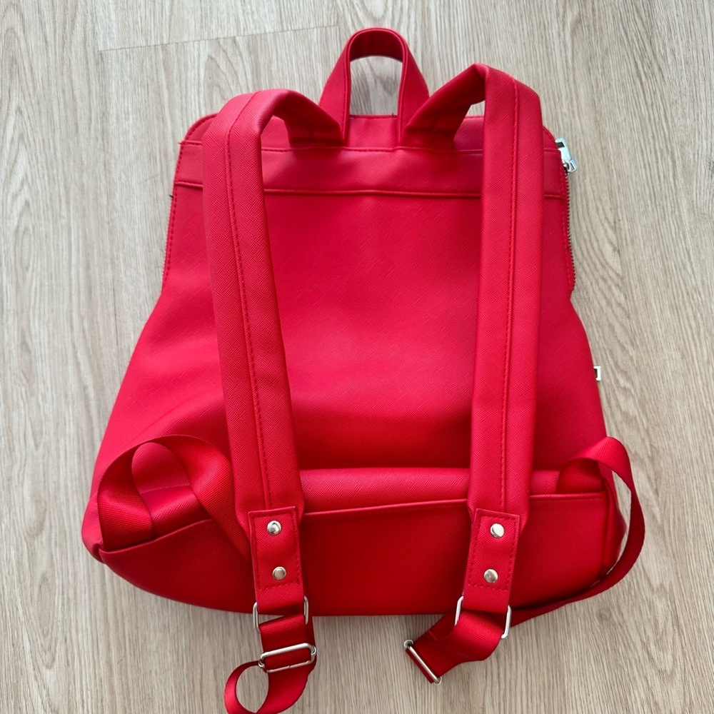 Disney Mickey Mouse Vegan Faux Leather Backpack View 3